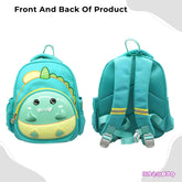 Kindergarten Cute Cartoon Kids School Bag for Boys and Girls (Green)